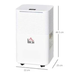 HOMCOM 10L Portable Quiet Dehumidifier - White - 821-017V70 -Dimplexs Zone ra619517e70daf98a.jpg