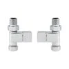Rak Straight Square Head Radiator Valve Pair - RAKSSHVS1 -Dimplexs Zone raksshvs1
