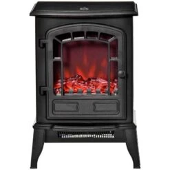 HOMCOM Electric Stove Fire - Black - 820-215V70 -Dimplexs Zone rqud5c18b0048b9b2.jpg