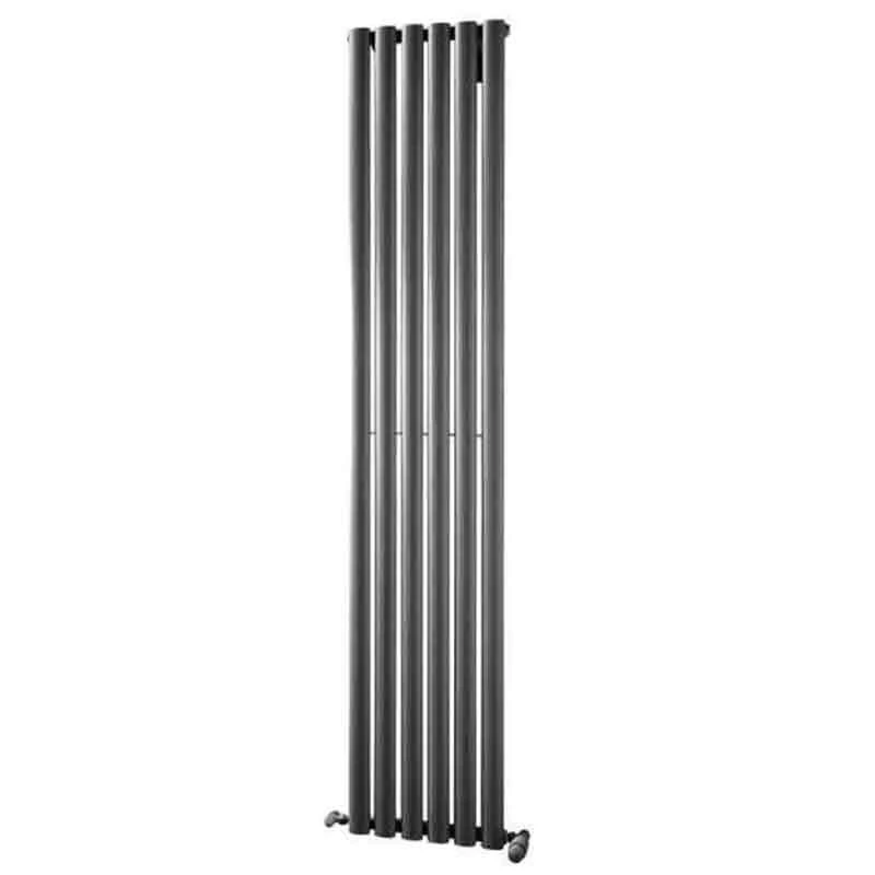 Towelrads Dorney Hot Water Vertical Radiator 1800x352mm - Anthracite - 120872 3 Towelrads Dorney Hot Water Vertical Radiator 1800x352mm - Anthracite - 120872