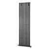 Towelrads Dorney Hot Water Vertical Radiator 1800x472mm - Anthracite - 120873