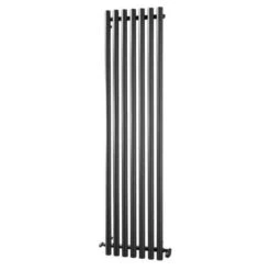 Towelrads Mayfair Vertical Radiator 1800x435mm - Anthracite - 120877