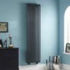 Towelrads Oxfordshire Vertical Straight Hot Water Radiator 1800x465mm - White - 120938 -Dimplexs Zone t o towelrads 120938