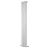 Towelrads Iridio Vertical Straight Hot Water Radiator 1800x300mm - White - 120980 1 Towelrads Iridio Vertical Straight Hot Water Radiator 1800x300mm - White - 120980 -Dimplexs Zone t o towelrads 120980
