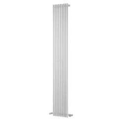 Towelrads Iridio Vertical Straight Hot Water Radiator 1800x300mm - White - 120980
