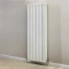Towelrads Hanworth Vertical Flat Panel Radiator 1446x508mm - 6 Sections - White - 128091 -Dimplexs Zone t o towelrads 128091