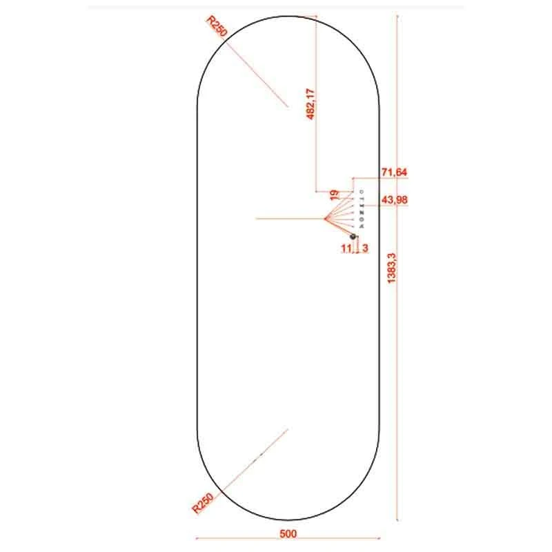 Towelrads Vetro Soap Glass Electric Radiator 1380x500mm - White - 144241 5 Towelrads Vetro Soap Glass Electric Radiator 1380x500mm - White - 144241 - Image 3