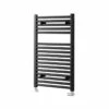 Towelrads Pisa Straight Heated Towel Rail - 800x500mm - Black - 170002 -Dimplexs Zone t o towelrads 170002