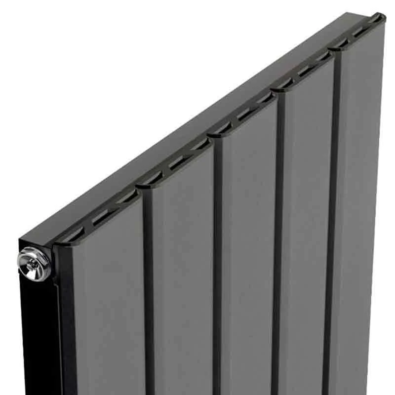 Towelrads Ascot 4 Section Double Radiator 1800x407mm - Anthracite - 510086 5 Towelrads Ascot 4 Section Double Radiator 1800x407mm - Anthracite - 510086 - Image 3