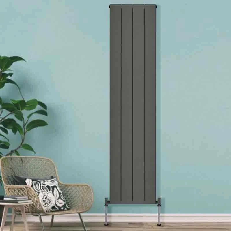 Towelrads Ascot 4 Section Double Radiator 1800x407mm - Anthracite - 510086 4 Towelrads Ascot 4 Section Double Radiator 1800x407mm - Anthracite - 510086 - Image 2
