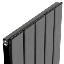 Towelrads Ascot 8 Section Double Radiator 600x814mm - Anthracite - 510091 -Dimplexs Zone t o towelrads 510091 close up
