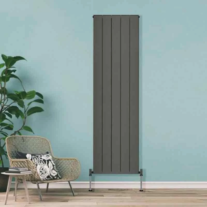 Towelrads Ascot 5 Section Single Radiator 1800x510mm - Anthracite - 510097 4 Towelrads Ascot 5 Section Single Radiator 1800x510mm - Anthracite - 510097 - Image 2