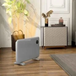 HOMCOM Electric Convector Heater - 1200W - Grey - 820-352V70GY -Dimplexs Zone tg1fbd189d027c8a8.jpg