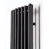 Ultraheat Trojan Radiator 1760x390mm - Black - TR4T18B -Dimplexs Zone tr4t18b