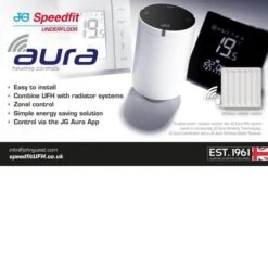 John Guest Speedfit Aura Wireless TRV - JGTRV 7 John Guest Speedfit Aura Wireless TRV - JGTRV -Dimplexs Zone trv group