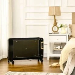 HOMCOM Portable Electric Space Heater - Black - 820-302V70BK -Dimplexs Zone tva90f182d7da45f8.jpg