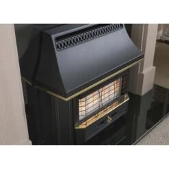 Valor Black Beauty Radiant Outset Gas Fire - Black - 05347A1 8 Valor Black Beauty Radiant Outset Gas Fire - Black - 05347A1 -Dimplexs Zone v a valor 05347a1 black beauty radiant gas fire lifestyle2