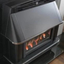 Valor Valentia Balanced Flue Outset Gas Fire - Black - 0547401 8 Valor Valentia Balanced Flue Outset Gas Fire - Black - 0547401 -Dimplexs Zone v a valor 0547401 valentia outset gas fire lifestyle2