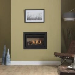 Valor Modenza Homeflame FS High Efficiency Built In Gas Fire - Black - 0560011