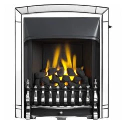 Valor Dream Slimline Convector Gas Fire - Chrome - 05750T1 7 Valor Dream Slimline Convector Gas Fire - Chrome - 05750T1 -Dimplexs Zone v a valor 05750t1 dream slimline gas fire clean
