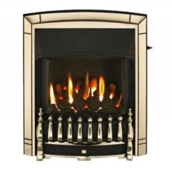 Valor Dream Full Depth Homeflame High Efficiency Gas Fire - Pale Gold - 0576101