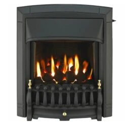 Valor Dream Full Depth Homeflame High Efficiency Gas Fire - Black - 0576121