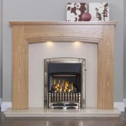 Valor Excelsior Full Depth Convector Gas Fire - Pale Gold - 0594022