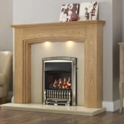 Valor Excelsior Full Depth Convector Gas Fire - Pale Gold - 0594022 -Dimplexs Zone v a valor 0594022 excelsior convector gas fire lifestyle2