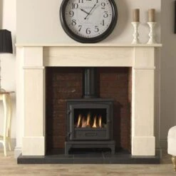 Valor Ridlington Gas Stove Log - Remote Control - Black - 05944X7