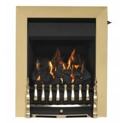 Valor Allure Full Depth Convector Gas Fire - Full Trim Brass - 05945MCA2