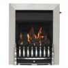 Valor Allure Full Depth Convector Gas Fire - Full Trim Brushed Chrome - 05945MCA3 -Dimplexs Zone v a valor 05945mca3 allure convector gas fire clean