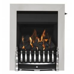 Valor Allure Full Depth Convector Gas Fire - Full Trim Chrome - 05945MCA4 -Dimplexs Zone v a valor 05945mca4 allure convector gas fire clean