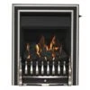 Valor Allure Full Depth Convector Gas Fire - Inlay Trim Black/Brushed Chrome - 05945MCA7 -Dimplexs Zone v a valor 05945mca7 allure convector gas fire clean