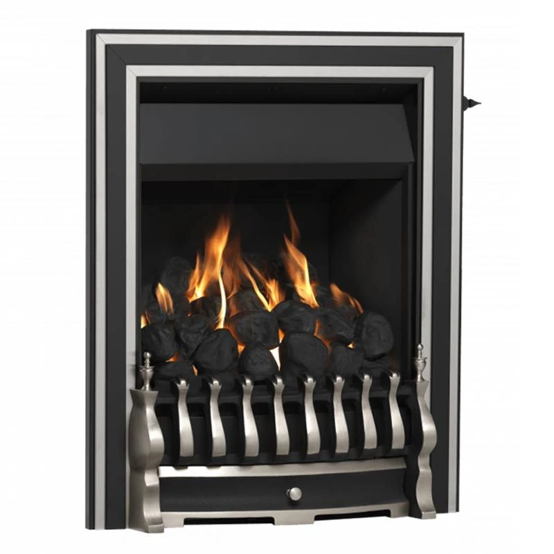 Valor Allure Full Depth Convector Gas Fire - Inlay Trim Black/Brushed Chrome - 05945MCA7 4 Valor Allure Full Depth Convector Gas Fire - Inlay Trim Black/Brushed Chrome - 05945MCA7 - Image 2