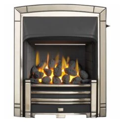 Valor Masquerade Slimline Convector Gas Fire - Pale Gold - 0595321