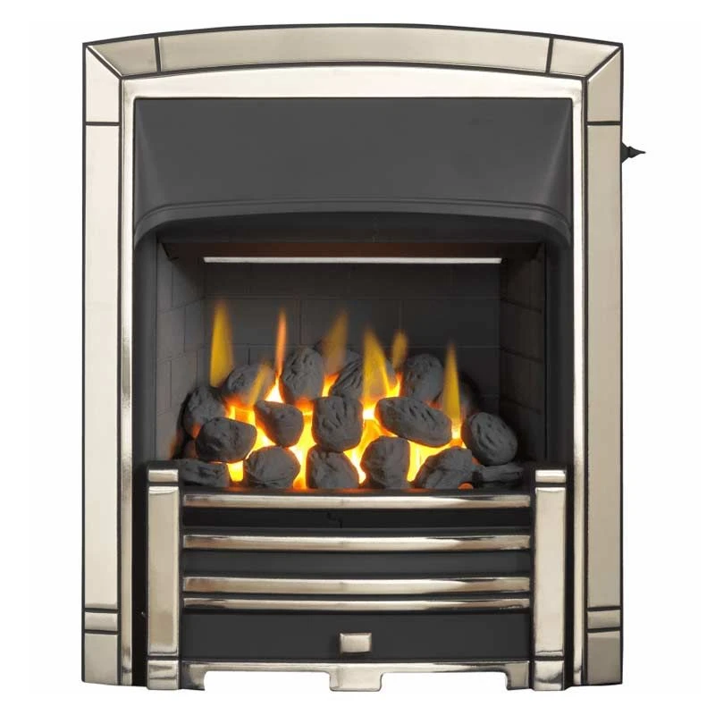Valor Masquerade Slimline Convector Gas Fire - Pale Gold - 0595321 3 Valor Masquerade Slimline Convector Gas Fire - Pale Gold - 0595321