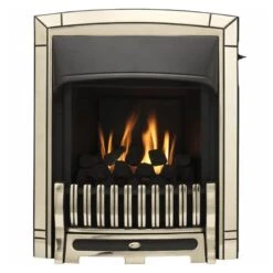 Valor Excelsior Slimline Convector Gas Fire - Pale Gold - 0595341