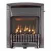 Valor Excelsior Slimline Convector Gas Fire - Black Nickel - 0595351 -Dimplexs Zone v a valor 0595351 excelsior slimline gas fire