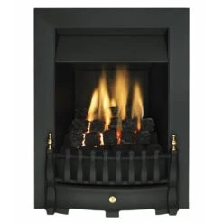 Valor Blenheim Slimline Hotbox Gas Fire - Black - 05956D7