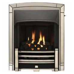 Valor Masquerade Full Depth Homeflame High Efficiency Gas Fire - Pale Gold - 0596102 -Dimplexs Zone v a valor 0596102 masquerade full depth gas fire clean