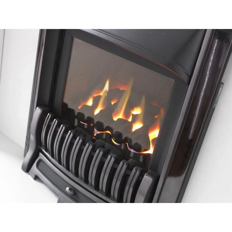 Valor Excelsior Full Depth High Efficiency Gas Fire - Black Nickel - 0596132 6 Valor Excelsior Full Depth High Efficiency Gas Fire - Black Nickel - 0596132 - Image 4