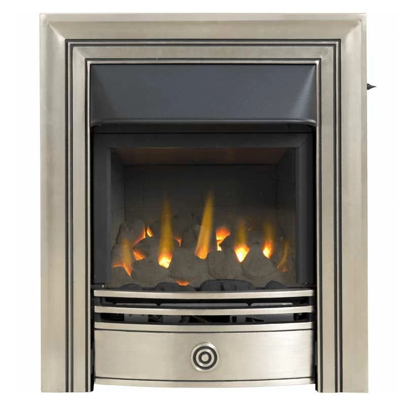 Valor Classica Full Depth Homeflame High Efficiency Gas Fire - Pewter & Chrome - 05961W1 4 Valor Classica Full Depth Homeflame High Efficiency Gas Fire - Pewter & Chrome - 05961W1 - Image 2