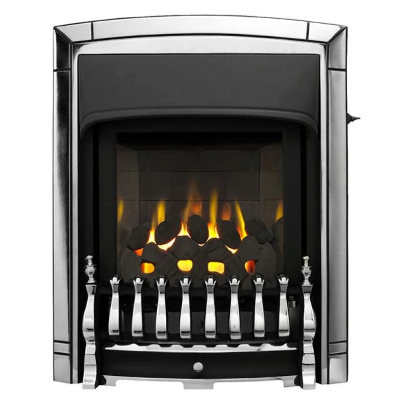 Valor Dream Slimline Homeflame High Efficiency Gas Fire - Chrome - 0596321 4 Valor Dream Slimline Homeflame High Efficiency Gas Fire - Chrome - 0596321 - Image 2