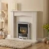 Valor Petrus Slimline Homeflame High Efficiency Gas Fire - Silver Chrome - 0596341