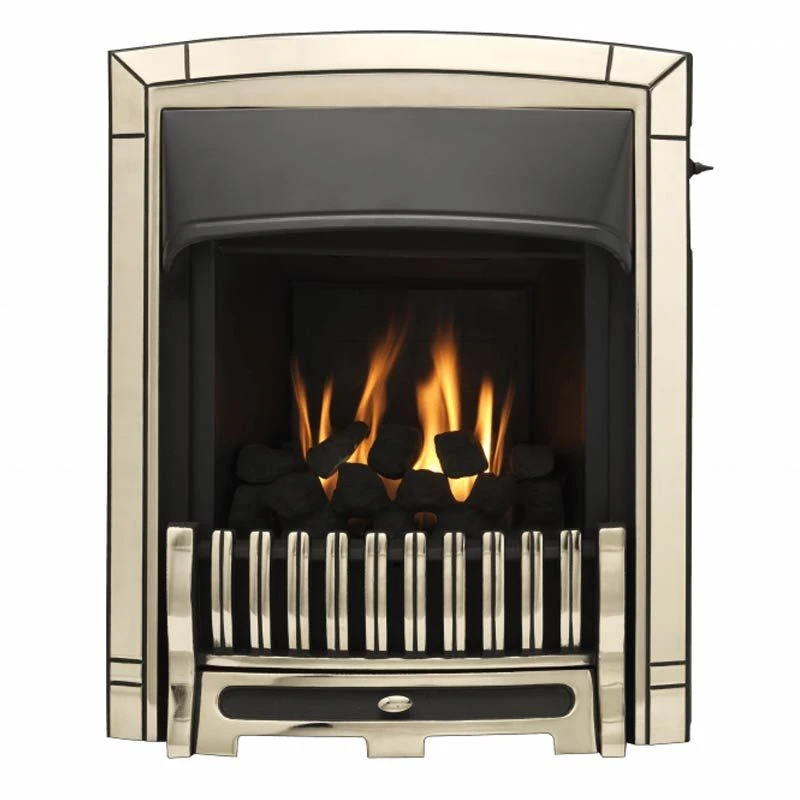 Valor Excelsior Slimline High Efficiency Gas Fire - Pale Gold - 0596394 2 Valor Excelsior Slimline High Efficiency Gas Fire - Pale Gold - 0596394