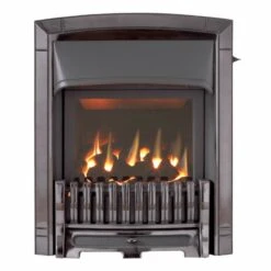 Valor Excelsior Slimline High Efficiency Gas Fire - Black Nickel - 0596395