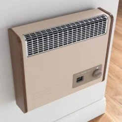 Valor Brazilia F5S Gas Wall Heater - Beige & Oak - 243160 -Dimplexs Zone v a valor 243160 brasilia f5s gas wall heater lifestyle2