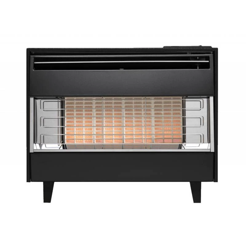Valor Robinson Willey Firegem Visa Radiant Outset Gas Fire - Black/Chrome - A85048 3 Valor Robinson Willey Firegem Visa Radiant Outset Gas Fire - Black/Chrome - A85048
