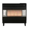 Valor Robinson Willey Firegem Visa Highline Radiant Gas Fire - Black/Chrome - A85056 -Dimplexs Zone v a valor a85056 firegem visa highline gas fire