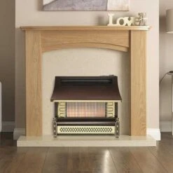 Valor Robinson Willey Sahara Radiant Outset Gas Fire - Bronze - A97007